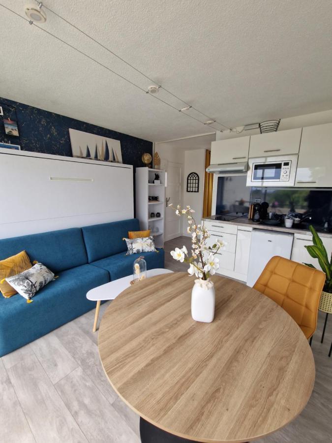 Guidel-Plages Studio Lumineux Balcon Vue Mer & Piscine エクステリア 写真